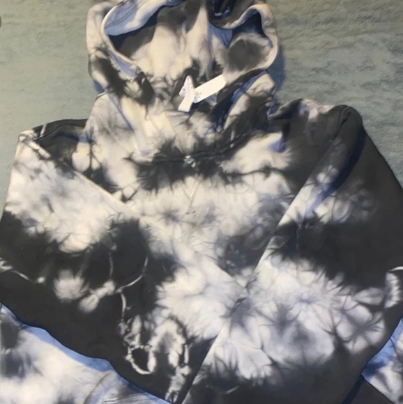 LULULEMON EARTH STONE GRAY TIE DYE HOODIE. 8 - Picture 1 of 5